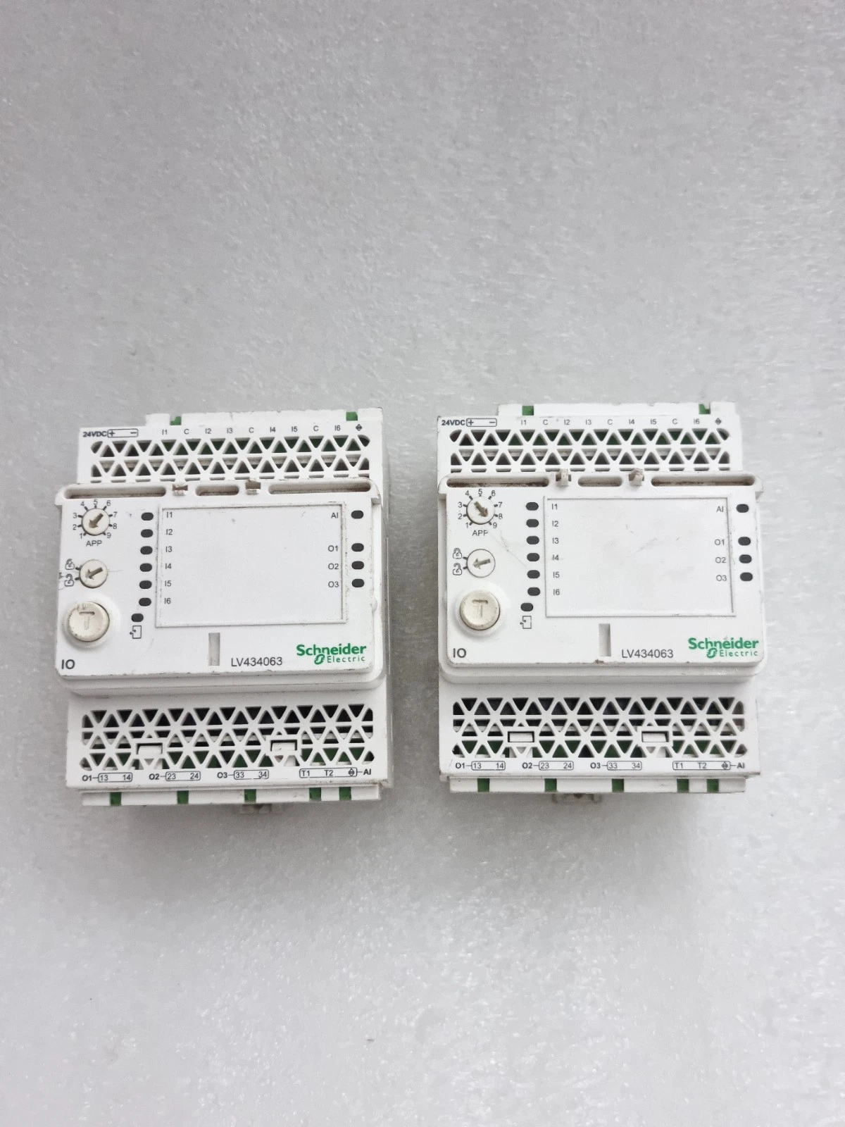 Lot Of 2 Pcs Schneider Electric LV434063 Input/Output Interface for LV breaker